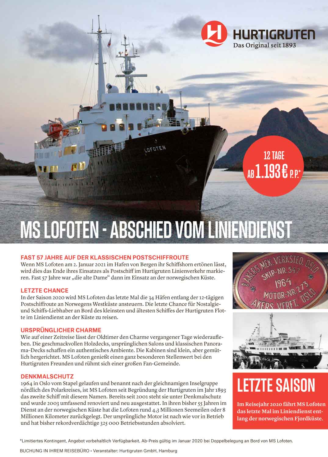  Die besten Hurtigruten Angebote - Hurtigruten Reisebüro Kock Bildidee 