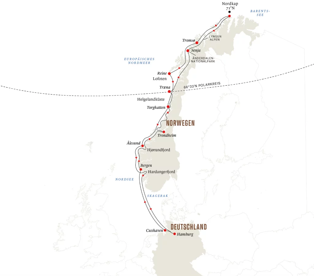 Hurtigruten Angebote Norwegen Ab Hamburg 2020-2023
